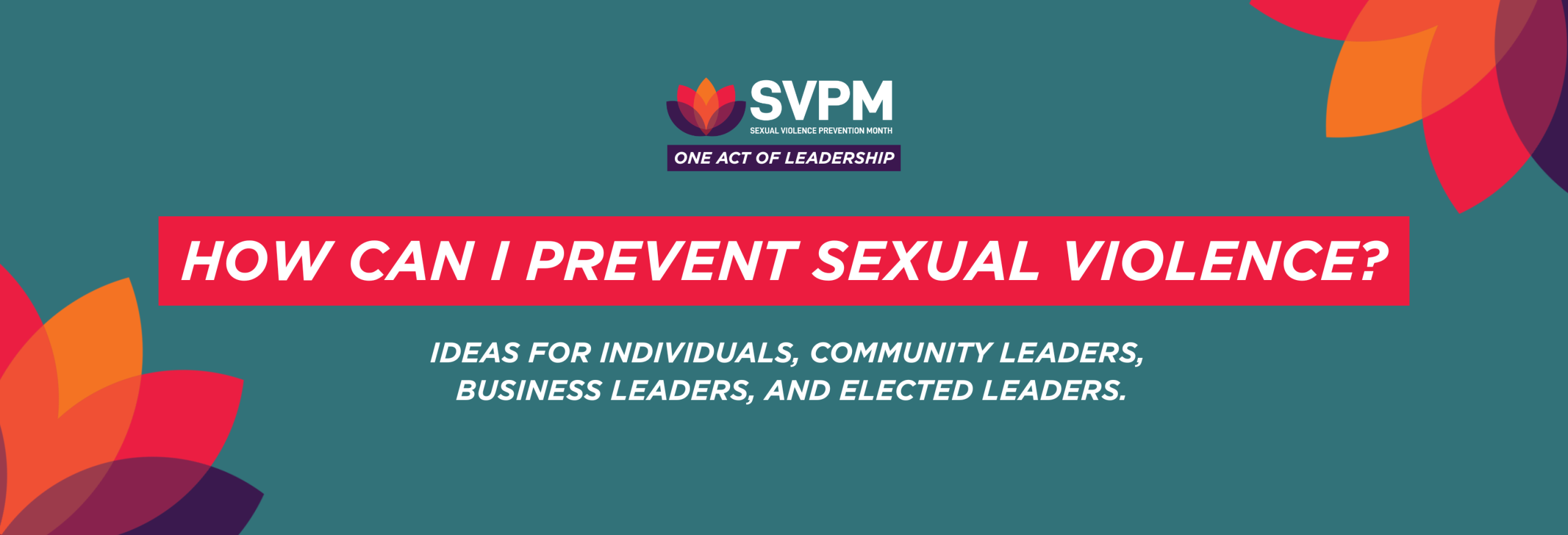 Download the 2026 Sexual Violence Prevention Month Toolkit