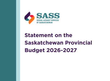 Sexual Assault Services of Saskatchewan - Statement on the Saskatchewan Provincial Budget 2026-2027