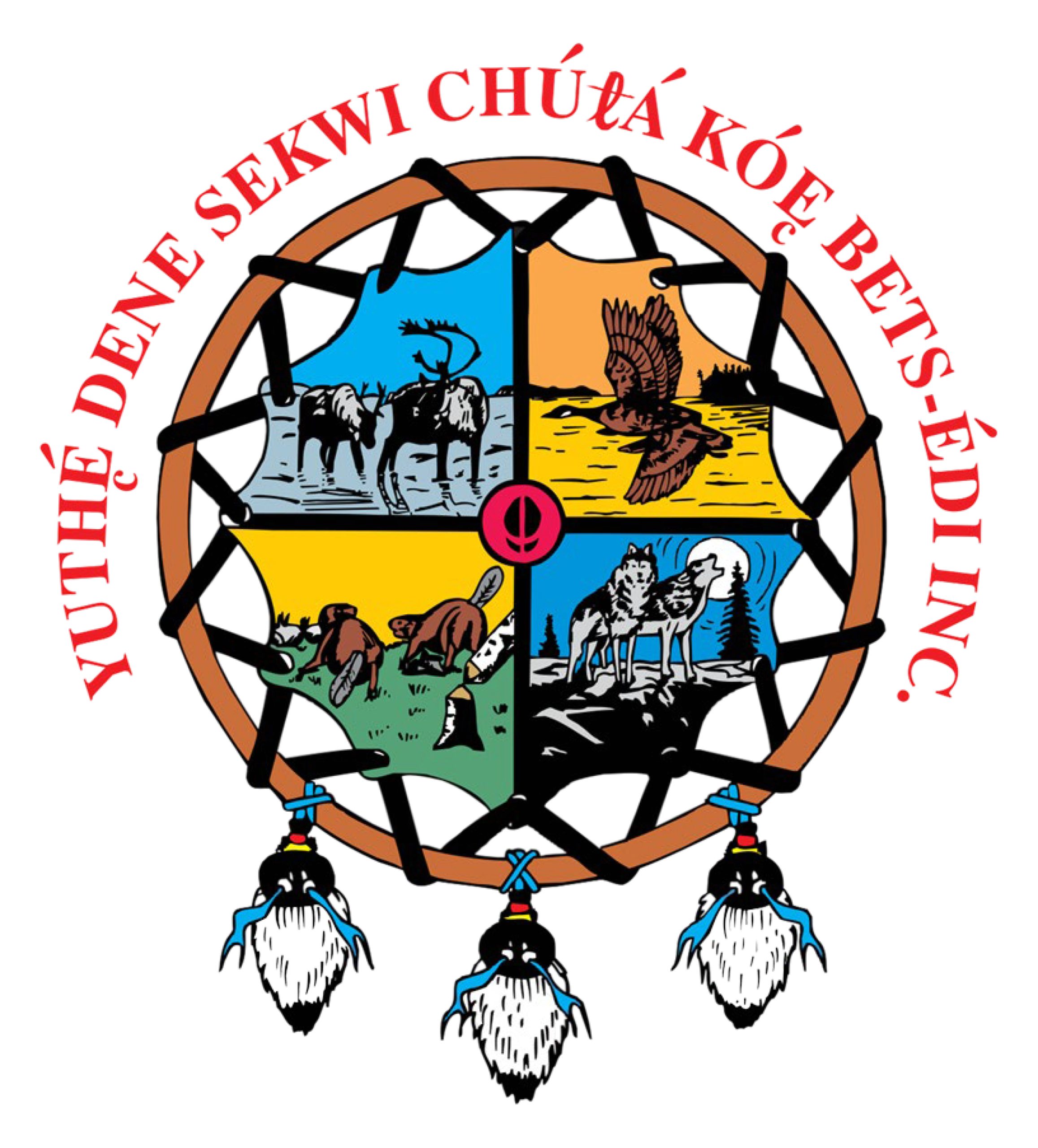 The Athabasca Dénésulinè Child & Family Services logo