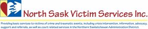 Heart and hand logo for North Sask Victim Services Inc